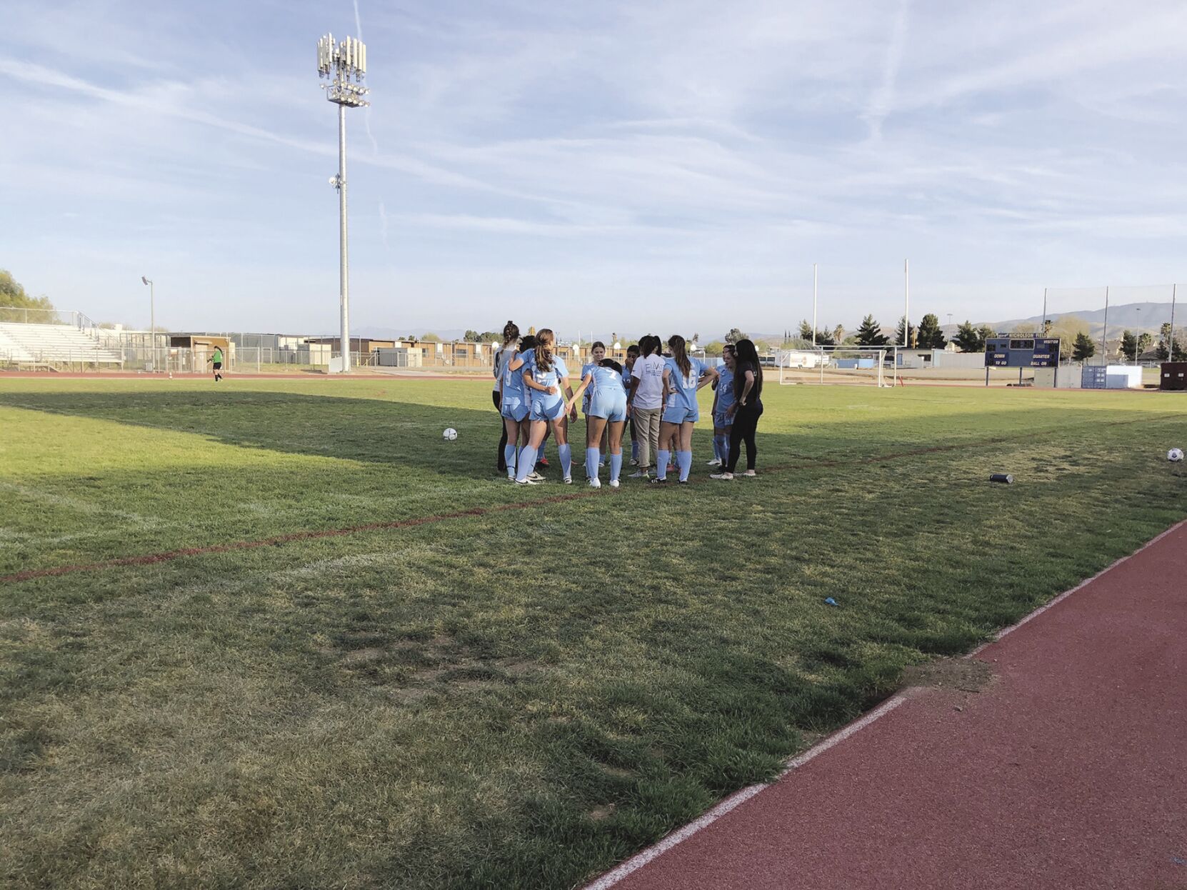 Quartz Hill girls soccer team